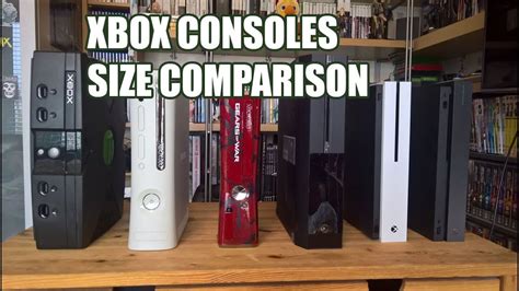 Xbox One X Xbox Size Comparisons Youtube