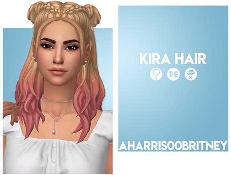 Sims 4 Cc Best Mid Length Hair For Girls All Free To Download