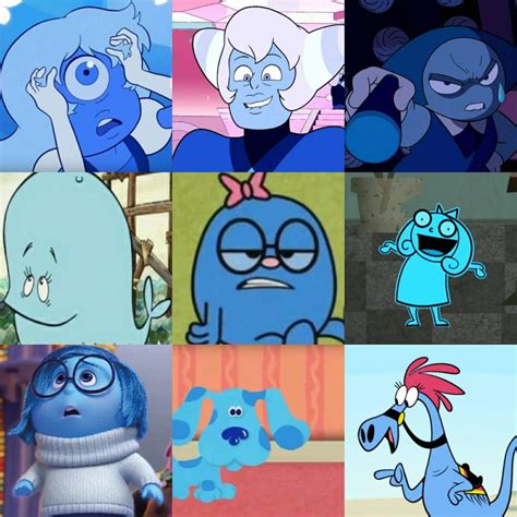 My Personal Favourite Blue Skinned Cartoon Characters Cartoon Amino