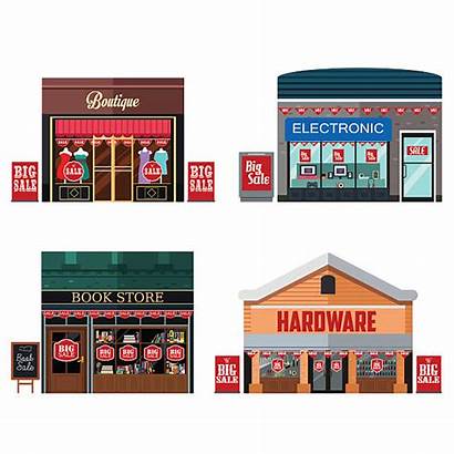 Hardware Stores Signs Different Illustrations Vector Clip