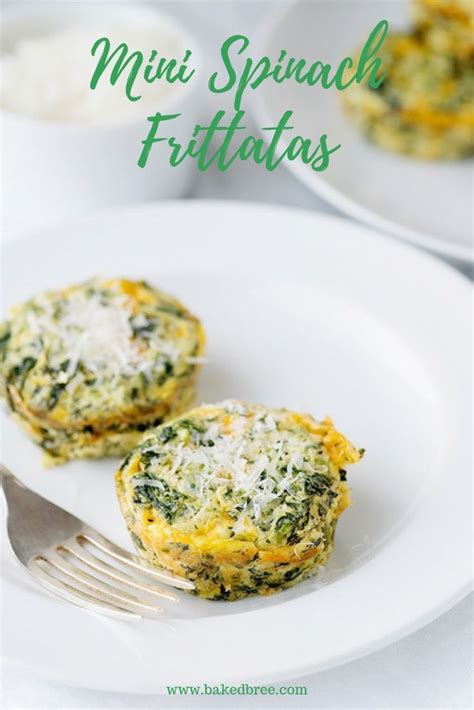 Mini Spinach Frittatas Best Egg Recipes Baked Bree Recipe Healthy