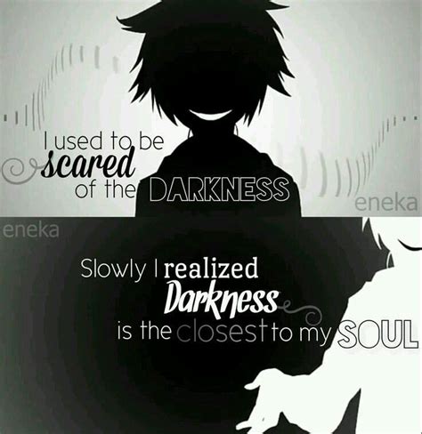 Dark And Sad Quotes Anime Amino