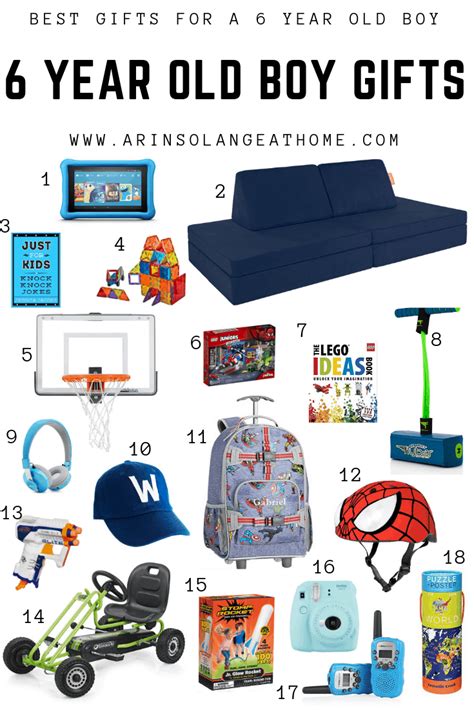 Maybe you would like to learn more about one of these? Best Gifts for a 6 Year Old Boy - arinsolangeathome