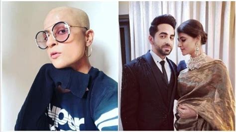 Ayushmann Khurranas Wife Tahira Kashyap Shaves Head After Cancer