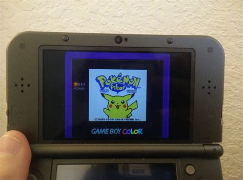 How to get Pokémon Red and Blue's pea soup coloring and a Game Boy