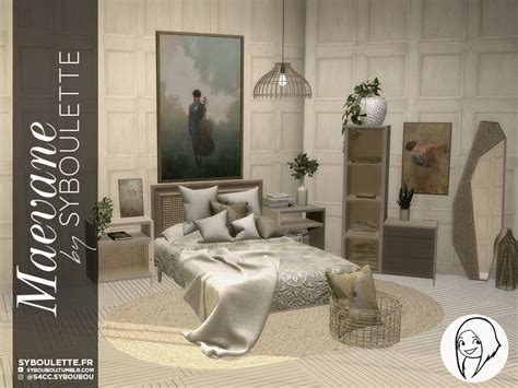Maevane Bedroom Cc Sims 4 Syboulette Custom Content For The Sims 4