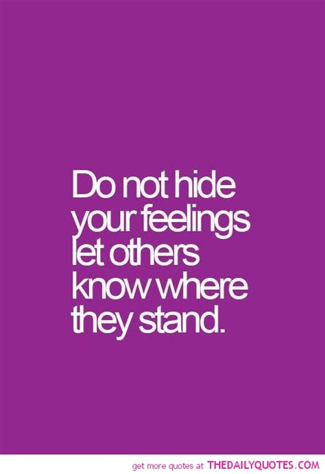 Quotes About Hiding Your Emotions Quotesgram