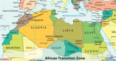 Students simply click to learn about 28 different landforms and waterways found on planet earth such as archipelago, bay, gulf, island, isthmus, canyon, and much more. North Africa and the African Transition Zone