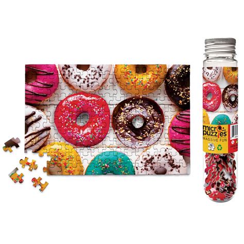 Brightly Colored Donuts Micro Jigsaw Puzzle 150 Pieces Collections Etc