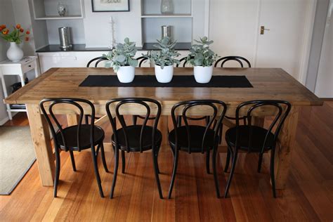 These dining room metal chairs are available in distinct shapes and come as individual products and sets too. Thonet Bentwood - Modern or Rustic? | Dining table black ...
