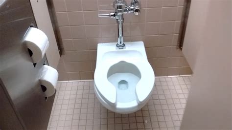 School Bathroom Toilet