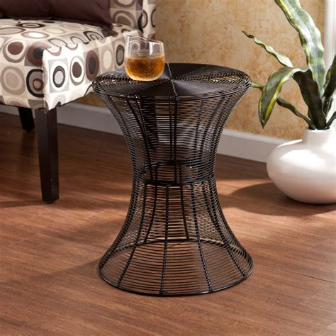 Shop for black coffee tables online at target. Upton Home Kayden Indoor/ Outdoor Black Metal Accent Table ...