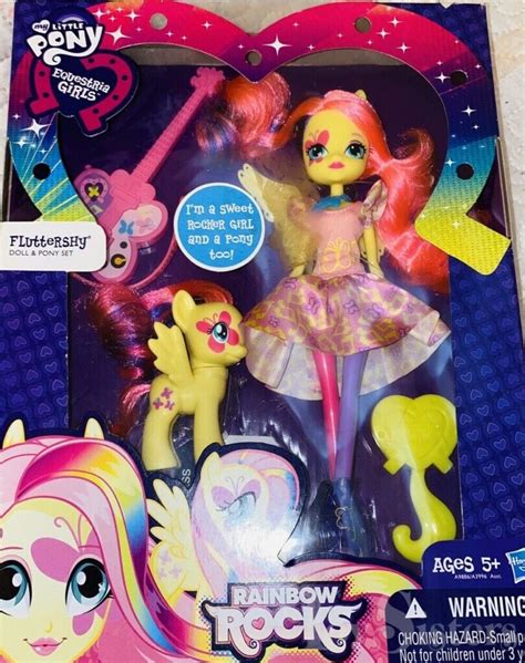 G4 My Little Pony Fluttershy Butterfly Over Eye Larger Head Toy