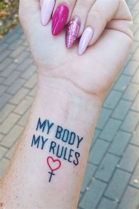15cool Feminist Tattoo Ideas Feminist Tattoo Feminism Tattoo