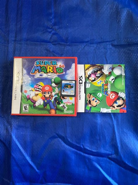 Super Mario 64 Ds Nintendo Ds 2004 Tested Complete 45496734992 Ebay