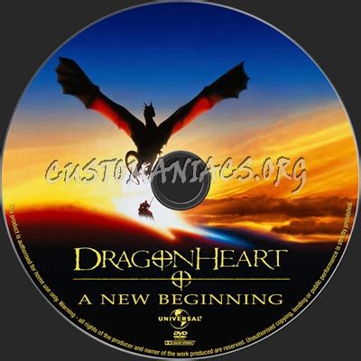 It's a case when the term unnecessary sequel instantly and unintentionally came to mind without any invitation. DragonHeart A New Beginning dvd label - DVD Covers ...