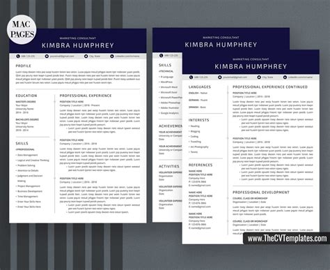 Find out which resume format is best suited for your experience and how to format your resume below. For Mac Pages - Clean .pages CV Templates / Resume ...