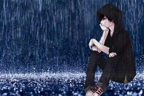 Sad Boy Anime Wallpaper 4k