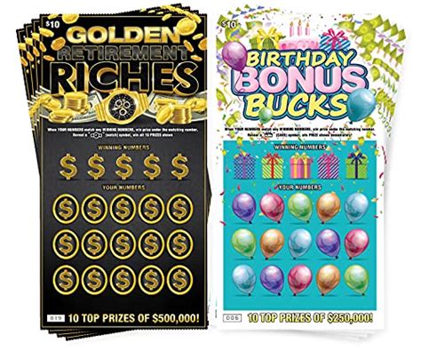 Laughing Smith 8 X Fake Lottery Tickets And Scratch Off Cards That Win
