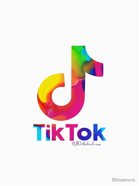 Tik Tok Metallic Rainbow By Bs Abstracts Bsabstracts Tik Tok Logo