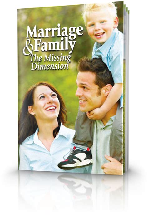 Marriage and Family: The Missing Dimension | United Church of God