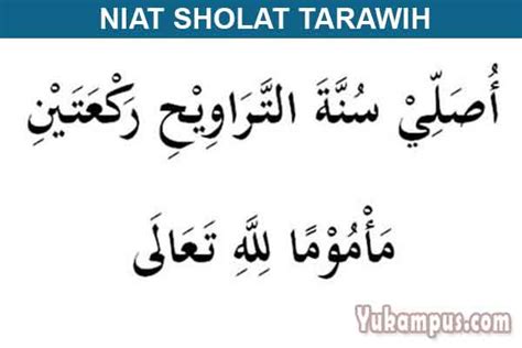 Sholat tarawih dapat dikerjakan sendirian di rumah atau berjamaah di masjid. Niat dan Tata Sholat Tarawih dan Witir Sesuai Sunnah ...