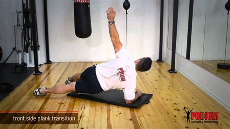 Front To Side Plank Transition Youtube