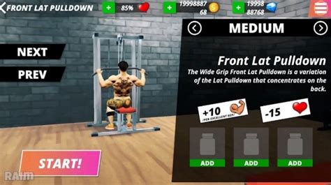 Download Free Android Game Iron Muscle Be The Champion Bodybulding