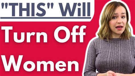 Girls Say This Turns Them Off Major Turn Offs For Women Men Need To Know These Must Watch
