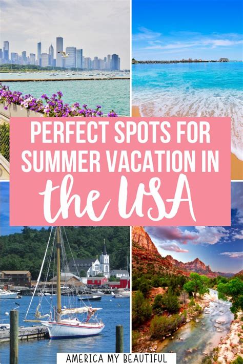 best summer vacations best places to vacation vacations in the us summer vacation spots