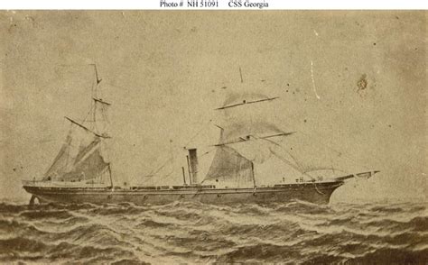 Confederate Ships Css Georgia 1863 1864