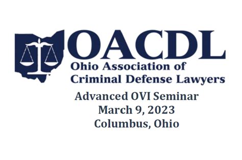 Ohio Duiovi Seminar Imparts Important Information — Columbus Ovidui