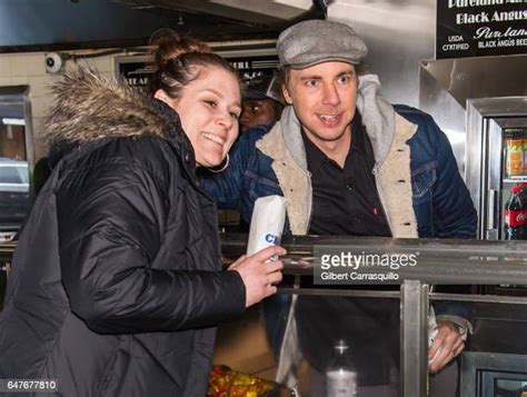 Dax Shepard And Michael Pena Hand Out Cheese Steaks To Celebrate The