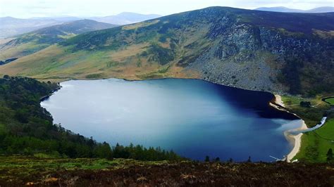 Lough Tay The Guinness Lake Wicklow County Tourism