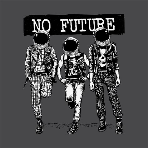 No Future Punk T Shirt Teepublic