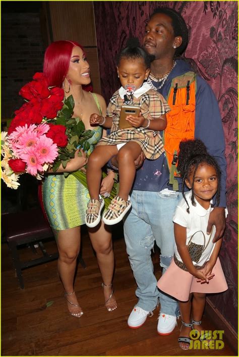 Cardi B And Offsets Daughter Kulture Photo Bombed Their Fathers Day Pic