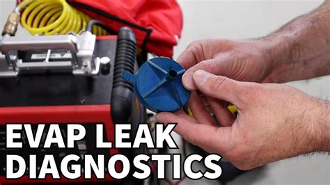 Evap Leak Testing With A Smoke Machine Youtube