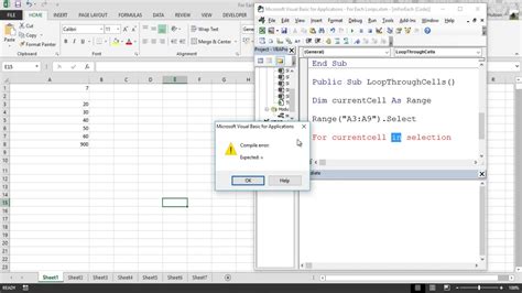 How To Use Vba For Each Loop With Excel Examples