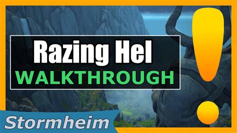 We did not find results for: Razing Hel | WoW Stormheim Quest Guide - YouTube