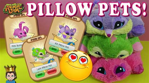 Animal Jam Pillow Pets Are Amazing New Promo Items Youtube
