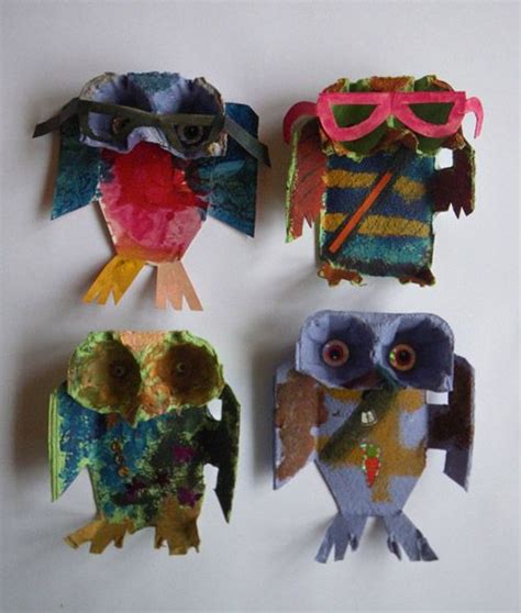 My Owl Barn Egg Cartons Owl Arts And Crafts For Kids Egg Carton
