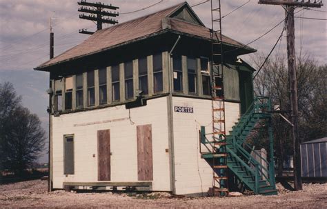 New York Central Railroad Switch Tower 1981 Porter Ind Flickr