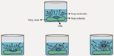 The cleansing action of soaps definition: NCERT Solutions for Class 10th: Ch 4 Carbon and its ...