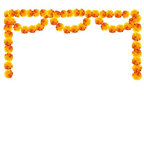 Marigold Garland Pngs For Free Download