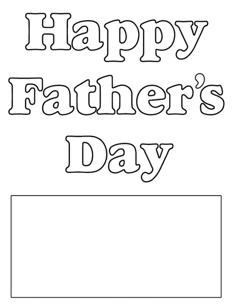 31 Free Printable Fathers Day Coloring Pages