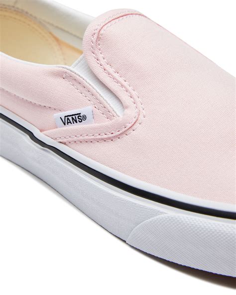 Vans Womens Classic Slip On Shoe Pink SurfStitch