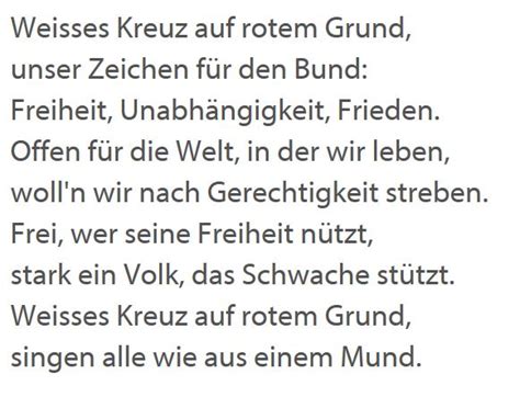 Schweizer psalm interpretiert von orchestre de la suisse romande pierre colombo. Text Schweizer Nationalhymne - Jenk