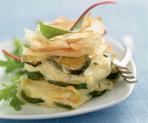 Easy Recipe Zucchini And Goat Cheese Mille Feuille