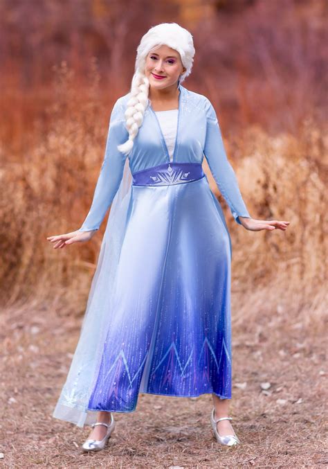 Frozen 2 elsa dress costume full new rhinestone version(jacket only).costume make size, the shoes are options, you can choose included or not.we. Deluxe Frozen 2 Elsa Costume for Women | Elsa Cosplay Costume