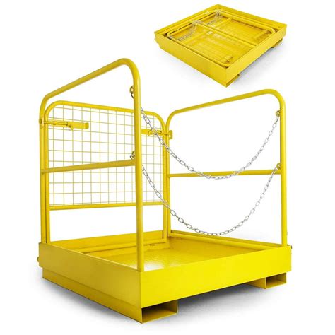Bestequip 36x36 Forklift Safety Cage Work Platform Collapsible Lift